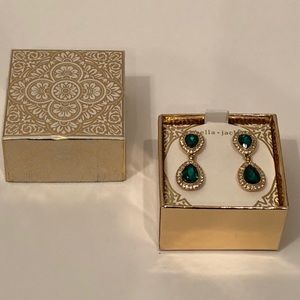 NWOT Bella Jack Green earrings